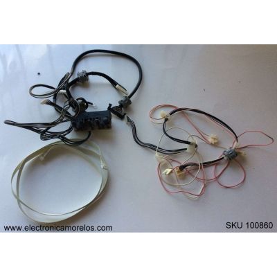 KIT DE CABLES PARA TV / SANYO / 1AA4B10N2160A / PWB.CONTROL-N6EE / MODELO DP46848